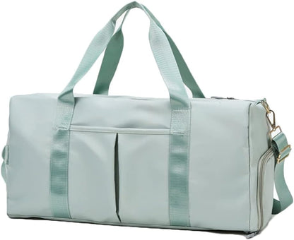 Sports Gym Duffel Bag with Shoe Compartment & Wet Bag - Perfect for Every Occasion!