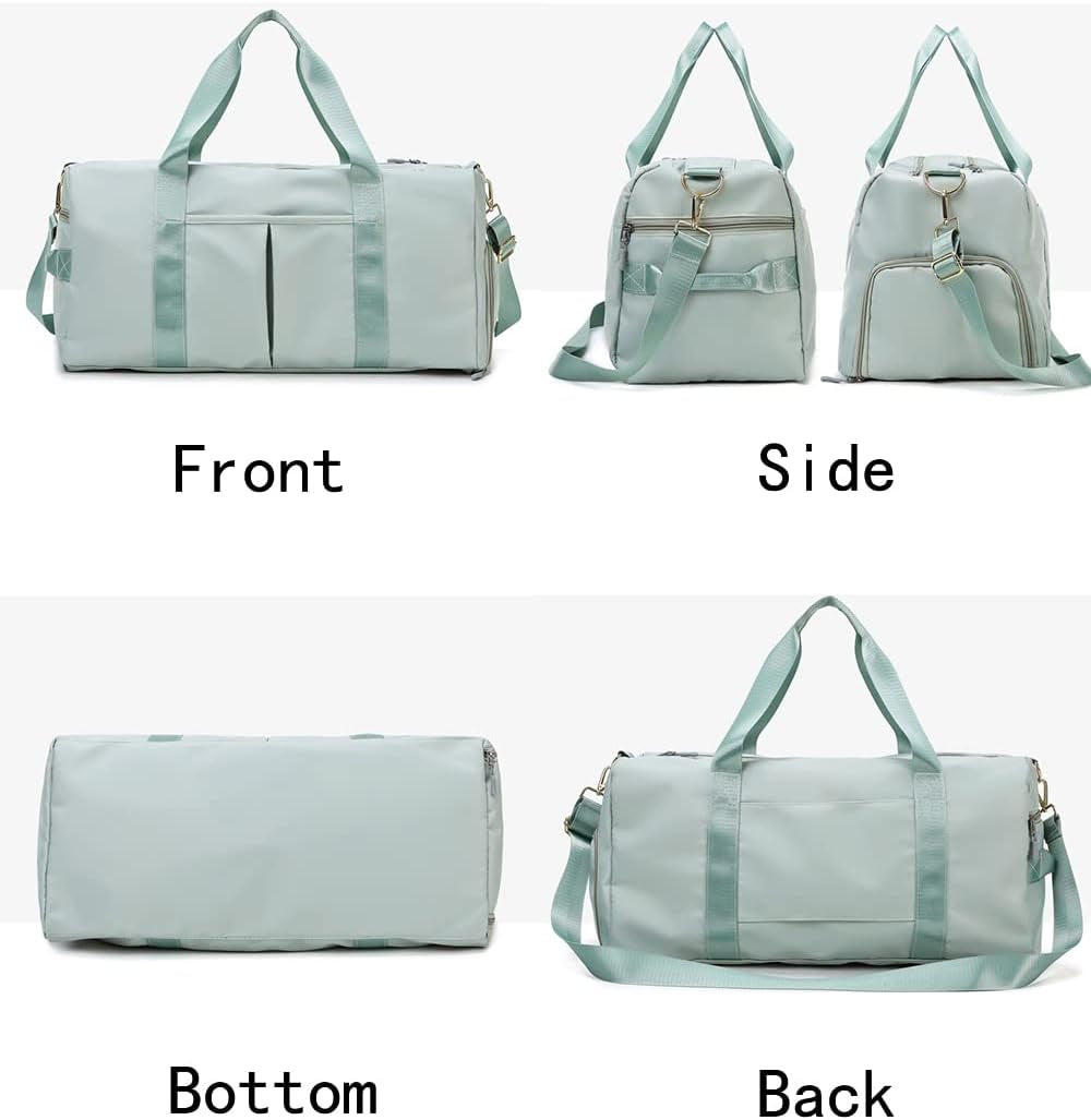 Sports Gym Duffel Bag with Shoe Compartment & Wet Bag - Perfect for Every Occasion!