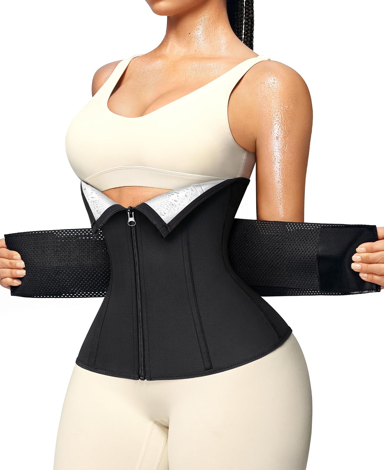 Sweat Waist Trainer for Women - Sauna Waist Trimmer for Working Out